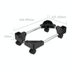 ORICO CPB4-BK-BP Computer Host Bracket with Wheels (Black)