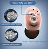 CIC Hearing Aids Rechargeable Invisible Wireless Hearing Aid Sound Amplifier(Skin Color)