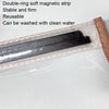 Electric Vehicle Charging Port Magnetic Transparent Rain Cover(White)