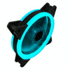 COOLMOON 12cm Dual Aperture Computer Mainframe Chassis Dual Interface Fan(Blue)