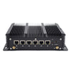 HYSTOU P09-6L Windows / Linux System Mini PC, Intel Celeron 3865U 2 Core 2 Threads up to 1.80GHz, Support mSATA, 8GB RAM DDR3 + 128GB SSD