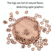 Wooden Adult High Difficulty Brain Burning Irregular Puzzle(White)