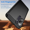 For Samsung Galaxy F56 5G Carbon Fiber Brushed Texture TPU Phone Case(Black)