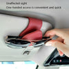 Car Sun Visor Glasses Clip Ticket Storage Clip(Grey)