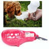 Portable Pet Water Bottle 200ml - Rose Red - Dog & Cat