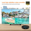 HK1max 4K UHD Smart TV Box with Remote Controller, Android 9.0 RK3318 Quad-Core 64bit Cortex-A53, 2GB+16GB, Support Dual Band WiFi & AV & HDMI & RJ45 & TF Card
