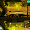 2 in 1 HD Car Anti-Glare Dazzling  Day Night Vision Driving Mirror Sun Visors