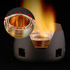 ALOCS CS-B02 Outdoor Alcohol Stove Set High-power Alcohol Burner