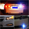 2 PCS 22.5mm 2W 200LM White + Yellow Light 4 LED SMD 5630 Eagle Eye Car Steering Light Daytime Running Light(Black)