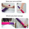Silicone Multifunctional Fitness Bar Rehabilitation Training Arm Strength Bar Wrist Strength Forging Resistance Bar(Purple + Rose)