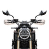 HP-HS002 1 Pair Motorcycle PC Front Windshield Handguard for Harley 883 / x48 / 1200(Grey)