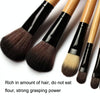 15 PCS / Set Black Makeup Brush Set Loose Powder Brush Makeup Tool