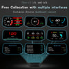 Car HUD Head-Up Display GPS & OBD2 Speedometer with Navigation