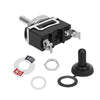 10pcs E-TEN1021 2-speed Waterproof Rocker Toggle Switch(Black)