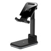 T6 2 in 1 Portable Folding Stand Wireless Charging, Style:Double Charge(Black)