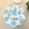 Cosy Round Pet Bed, 50cm, Blue - Soft & Warm