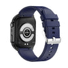TK12 1.96 inch IP67 Waterproof Silicone Band Smart Watch Supports ECG / Remote Families Care / Bluetooth Call / Body Temperature Monitoring(Blue)