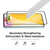 2 PCS For Xiaomi 12 Lite ENKAY Full Glue 0.26mm 9H 2.5D Tempered Glass Full Film