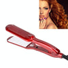 220V Professional Ceramic Corrugated Curling Iron(Red)