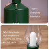 LED Retro Night Light Bar Cafe Restaurant Bedside Atmosphere Light Humidifier(Green)