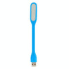 100 PCS Portable Mini USB 6 LED Light, For PC / Laptops / Power Bank, Flexible Arm, Eye-protection Light(Blue)