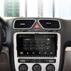 A3041 For Volkswagen 2+64G 9-inch Central Control Large Screen With Carplay Car Android10.0 Navigator Player, Style:Standard+AHD Camera