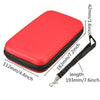 EVA Hard Carry Case Cover for New 3DS XL LL Skin Sleeve Bag Pouch(Red)