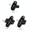 2pcs 8/11 To 4/7 Dual Locking Reducer Drip Irrigation Fittings Gardening Hose Sprinkler Connector, Model: 6 Way