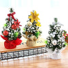 20cm Mini Christmas Decoration Tree Christmas Day Shopping Mall Decorative Props(Silver)