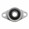 2 PCS  Diamond KFL-08 000 001 Bearing Housing Zinc Alloy Miniature Housing Bearing 3D Printer Accessories Universal, Size:KFL001 (inner diameter 12)