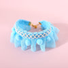Lace Pet Collar, Blue, S (20-25cm), Cats & Dogs