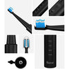 USB Wireless Charge Sonic Electric Toothbrush Adult Oral Hygiene Rechargeable Ultrasonic Tooth Brush with 4 Brush Heads (Green)