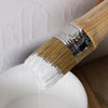 Round Head Long Handle Paintbrush Bristle Wood Handle Brush, Diameter: 20mm