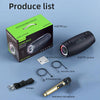 Zealot S87M 80W Portable Outdoor RGB Bluetooth Speaker with Microphone(Black)