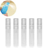 5pcs 5ml Disinfection Mask Spray Bottle Empty Bottle(Transparent)
