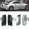 1 Pair Car Front Door Outside Handle 80607-CD41E+80606-CD01E for Nissan 350Z 2003-2009 (Black)
