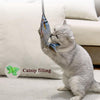 Interactive Catnip Fish Toy, 130cm Plush Horsetail, Refillable
