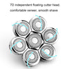 Shaver Replaceable Washable Double Ring Knife Mesh Floating Head 7 Knife Net