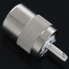 PL259 UHF Male Connector for RG8/LMR400 Coax - Silver