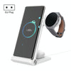 NILLKIN NKT12 3-in-1 Wireless Charger with Samsung Watch Charger, Plug Type:EU Plug (White)