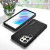 For Samsung Galaxy S25 Ultra 5G Rugged PC Hybrid Silicone Phone Case with Holder(Black)