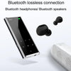 M27 1.8 Inch Bluetooth MP3/MP4 Music Player E-Book Recorder, Size: 4GB(Black)
