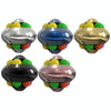 Aluminum Alloy Psychedelic Magic Ball Educational Toys Decompression Marbles Toys, Colour: Pearl Black