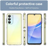 For Samsung Galaxy A26 5G Colorful Series Acrylic Hybrid TPU Phone Case(Transparent)