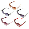 Retro UV400 UV Protection PC Frame AC Lens Sunglasses(Transparent black)