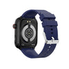 ET210 1.91 inch IPS Screen IP67 Waterproof Silicone Band Smart Watch, Support Body Temperature Monitoring / ECG (Dark Blue)