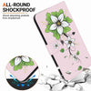 For Samsung Galaxy A36 5G / A56 5G Crystal Texture Colored Drawing Leather Phone Case(Lily)