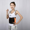 Breathable Mesh Warm Waist Belt Reinforced Steel Plate Support Sports Waist Belt, Specification: L(Fluorescent Green)