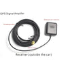 2 in 1 GPS Navigation Car Antenna Signal Amplifier