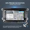 Suitable for Volkswagen 7-inch Car Multimedia Player Navigation Bluetooth Reversing Integrated Machine Android 10.0, Specification: 2+16G